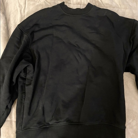 cos black cotton sweatshirt - Picture 3 of 4